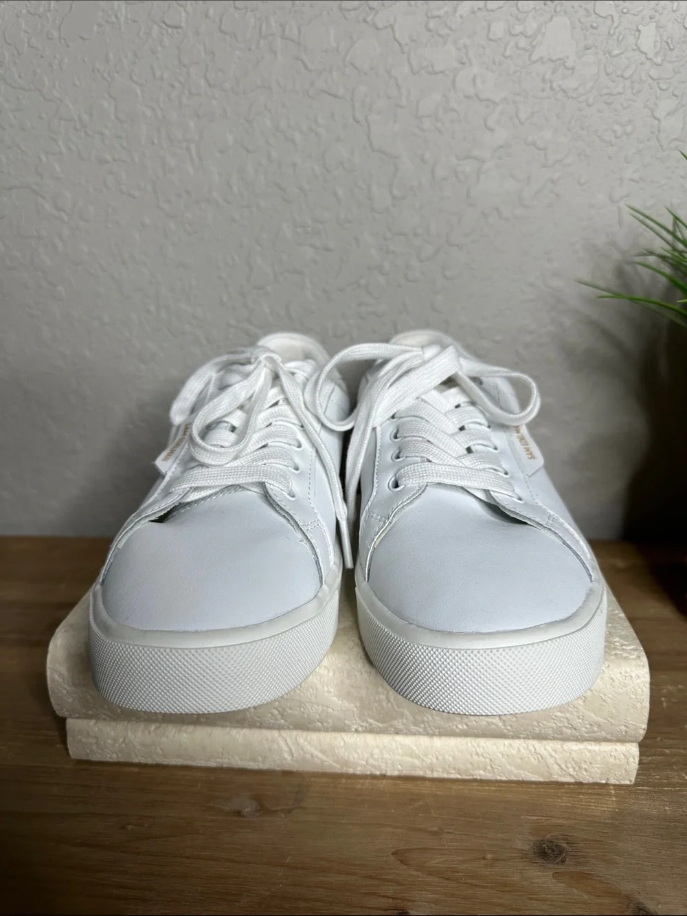 Sam Edelman New York Classic White Leather Ethyl Sneakers